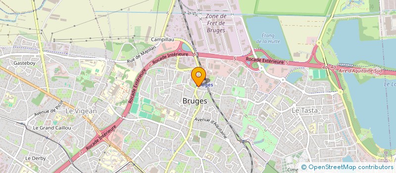 localisation de l'entreprise MONSIEUR DIMITRI IACHI  BRUGES