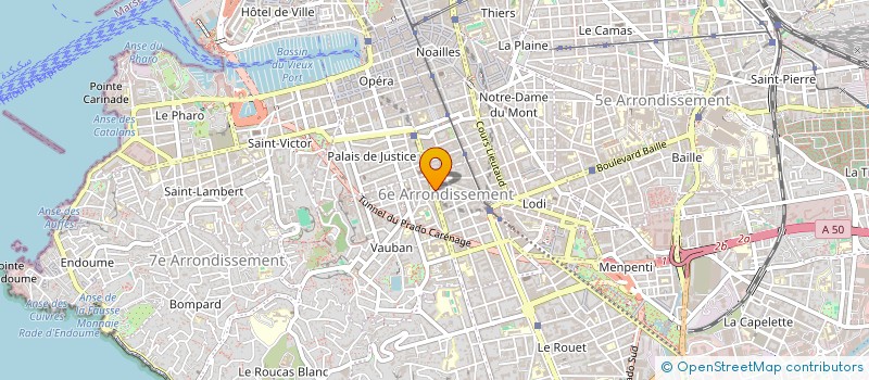 localisation de l'entreprise MONSIEUR DIMITRI JACQUEMIN  MARSEILLE