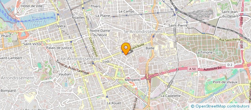 localisation de l'entreprise MONSIEUR DIMITRI JALLU à MARSEILLE