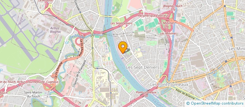 localisation de l'entreprise MONSIEUR DIMITRI KIALA à TOULOUSE