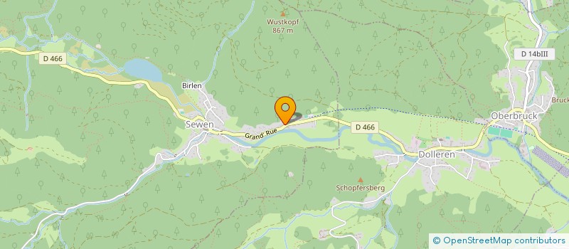 localisation de l'entreprise MONSIEUR DIMITRI KIEFFER  SEWEN