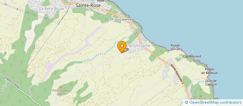 localisation de l'entreprise MONSIEUR DIMITRI LAFONTAINE  SAINTE-ROSE