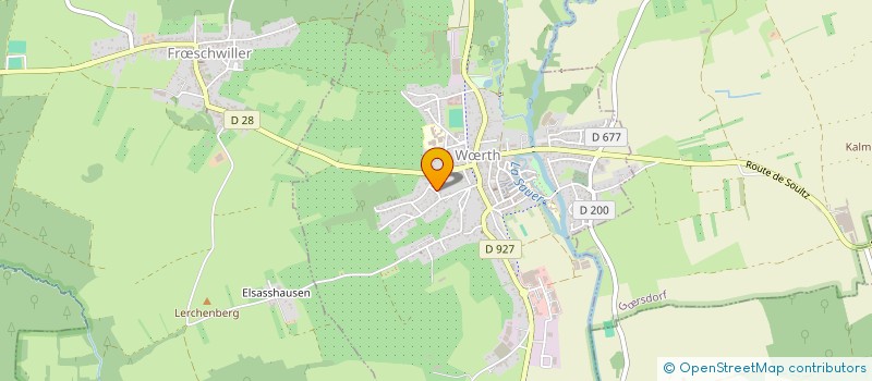 localisation de l'entreprise MONSIEUR DIMITRI LAMBERT  WRTH