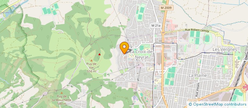 localisation de l'entreprise MONSIEUR DIMITRI LAMBERT  CLERMONT-FERRAND