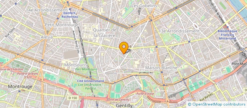 localisation de l'entreprise MONSIEUR DIMITRI LAMOURET  PARIS