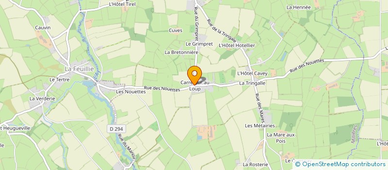 localisation de l'entreprise MONSIEUR DIMITRI LAMY à MILLIERES