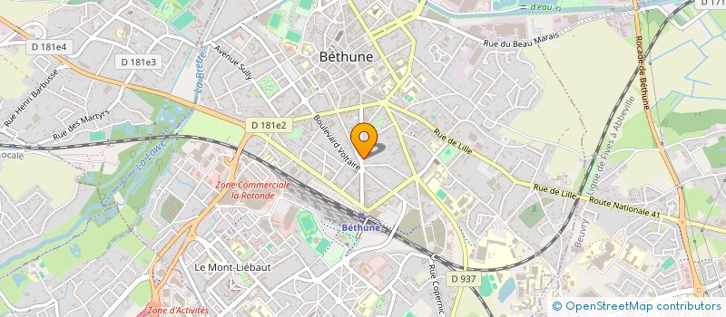 localisation de l'entreprise MONSIEUR DIMITRI LAROCHE  GONNEHEM