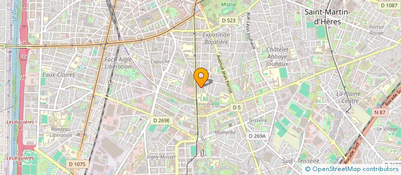 localisation de l'entreprise MONSIEUR DIMITRI LARONDE à GRENOBLE