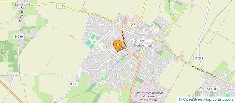 localisation de l'entreprise MONSIEUR DIMITRI LE BORGNE  DOUVRES-LA-DELIVRANDE