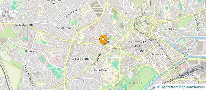 localisation de l'entreprise MONSIEUR DIMITRI LE MAITRE à CAEN