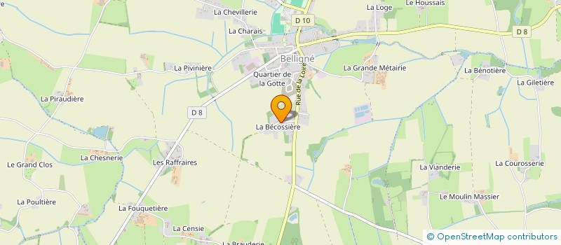 localisation de l'entreprise MONSIEUR DIMITRI LEBLANC à LOIREAUXENCE