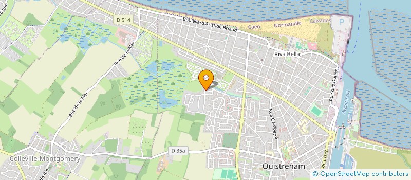 localisation de l'entreprise MONSIEUR DIMITRI LEBOUTEILLER  OUISTREHAM