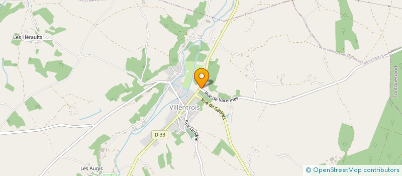 localisation de l'entreprise MONSIEUR DIMITRI LECAPLAIN à VAL-FOUZON