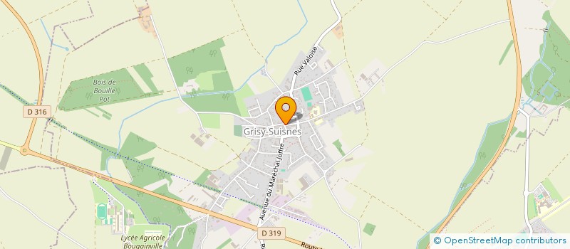 localisation de l'entreprise MONSIEUR DIMITRI LECLERC-DANOS  GRISY-SUISNES