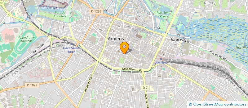 localisation de l'entreprise MONSIEUR DIMITRI LECLERCQ à AMIENS
