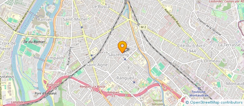 localisation de l'entreprise MONSIEUR DIMITRI LEFEVRE à TOULOUSE