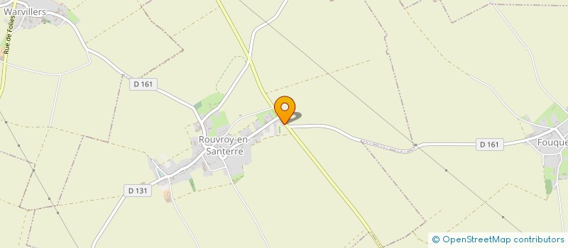 localisation de l'entreprise MONSIEUR DIMITRI LEFEVRE  ROUVROY-EN-SANTERRE