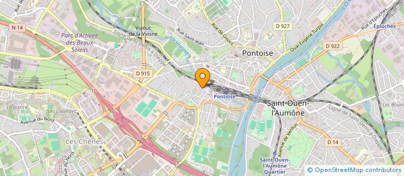 localisation de l'entreprise MONSIEUR DIMITRI LEGENDRY à SAINT-OUEN-L'AUMONE