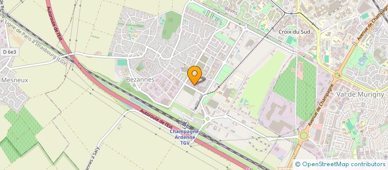 localisation de l'entreprise MONSIEUR DIMITRI LEGENT  BEZANNES