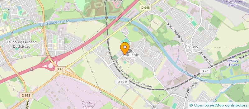 localisation de l'entreprise MONSIEUR DIMITRI LEKEUX  HAULCHIN