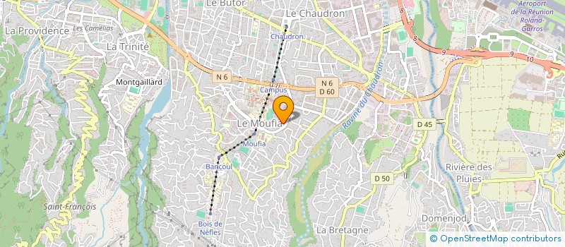 localisation de l'entreprise MONSIEUR DIMITRI LEMOING à SAINT-DENIS