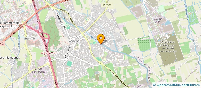 localisation de l'entreprise MONSIEUR DIMITRI LEPAGE à VEDENE