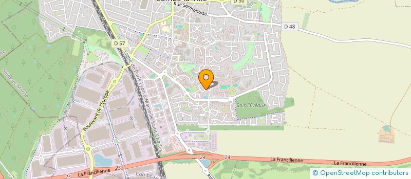 localisation de l'entreprise MONSIEUR DIMITRI LHEUREUX  COMBS-LA-VILLE