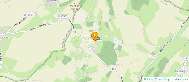 localisation de l'entreprise MONSIEUR DIMITRI LHOMME  PARENTY