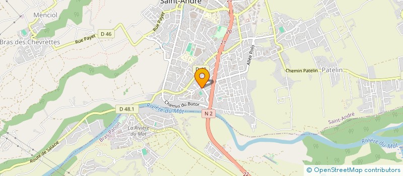 localisation de l'entreprise MONSIEUR DIMITRI LHOPITAL  SAINT-ANDRE