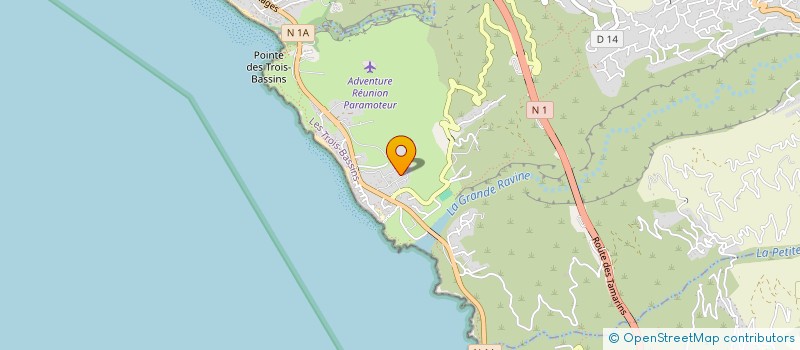 localisation de l'entreprise MONSIEUR DIMITRI LIGDAMIS  LES TROIS-BASSINS