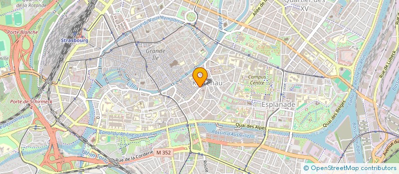 localisation de l'entreprise MONSIEUR DIMITRI LORRAIN à STRASBOURG