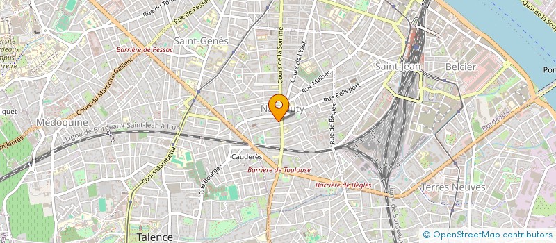 localisation de l'entreprise MONSIEUR DIMITRI LOSLIER  BORDEAUX