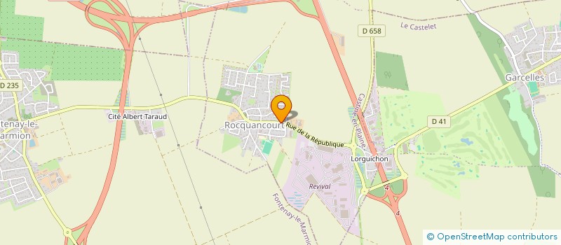 localisation de l'entreprise MONSIEUR DIMITRI LUCAS  CASTINE-EN-PLAINE