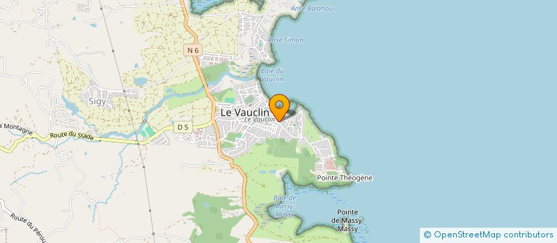 localisation de l'entreprise MONSIEUR DIMITRI LUPON  LE VAUCLIN