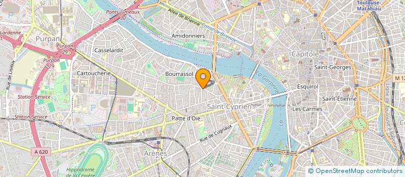 localisation de l'entreprise MONSIEUR DIMITRI MACE  TOULOUSE