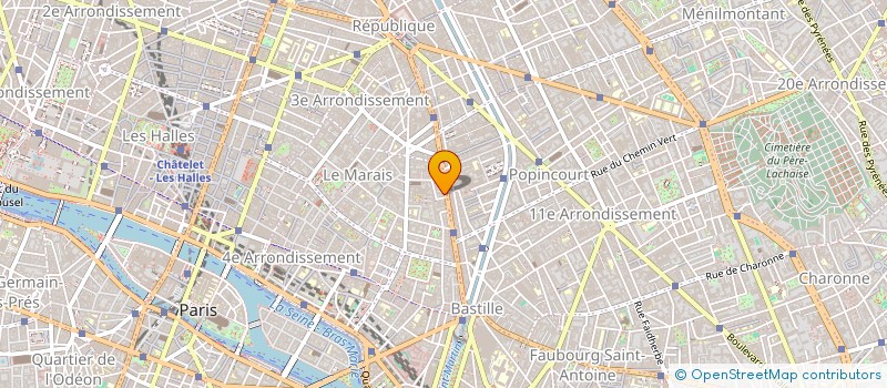 localisation de l'entreprise MONSIEUR DIMITRI MAJ  PARIS