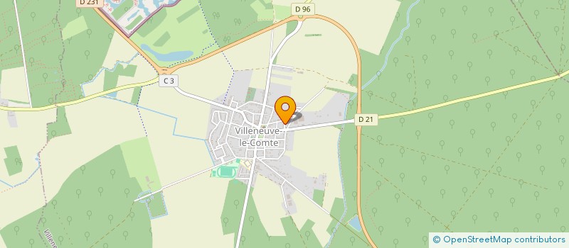 localisation de l'entreprise MONSIEUR DIMITRI MALO à VILLENEUVE-LE-COMTE