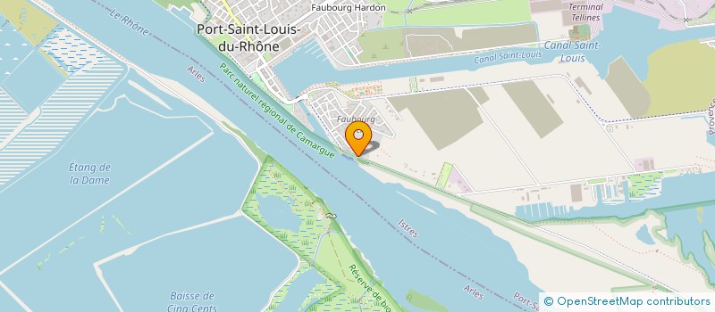 localisation de l'entreprise MONSIEUR DIMITRI MARCOURIS à PORT-SAINT-LOUIS-DU-RHONE
