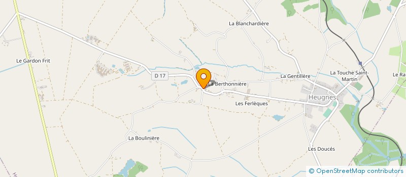 localisation de l'entreprise MONSIEUR DIMITRI MARIDAT à HEUGNES