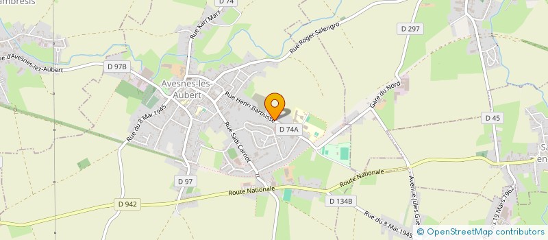 localisation de l'entreprise MONSIEUR DIMITRI MASUREL  AVESNES-LES-AUBERT