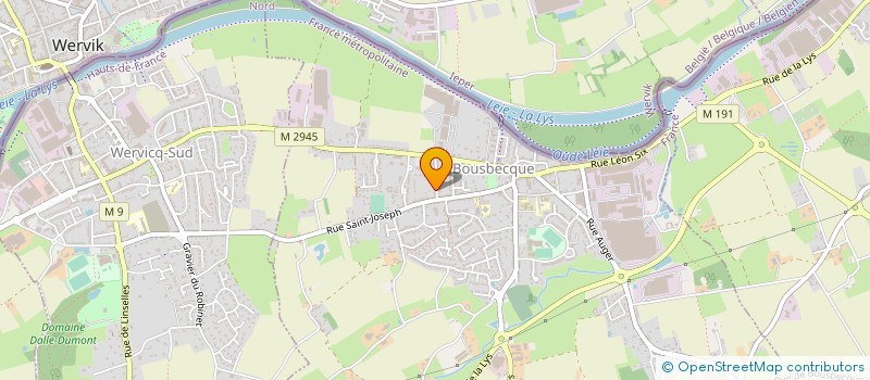 localisation de l'entreprise MONSIEUR DIMITRI MAZAJCZYK  BOUSBECQUE