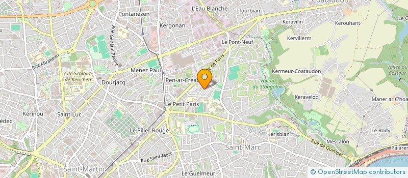 localisation de l'entreprise MONSIEUR DIMITRI MBA DIT OYE à BREST