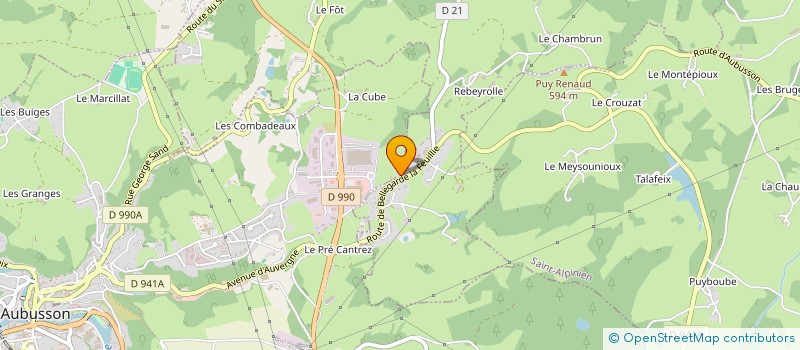 localisation de l'entreprise MONSIEUR DIMITRI MEILLET à SAINT-AMAND