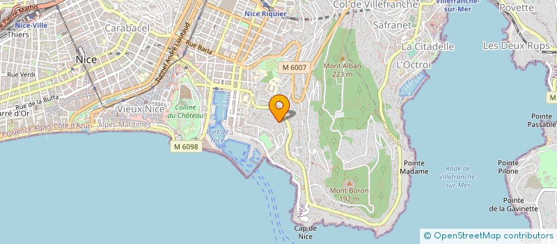 localisation de l'entreprise MONSIEUR DIMITRI MELINIOTI à NICE