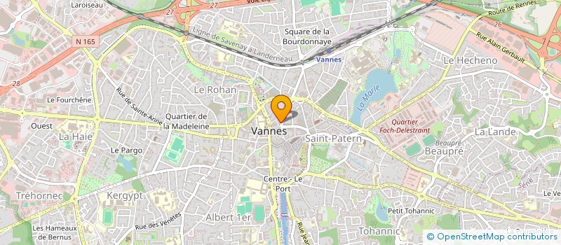 localisation de l'entreprise MONSIEUR DIMITRI MENANT à VANNES