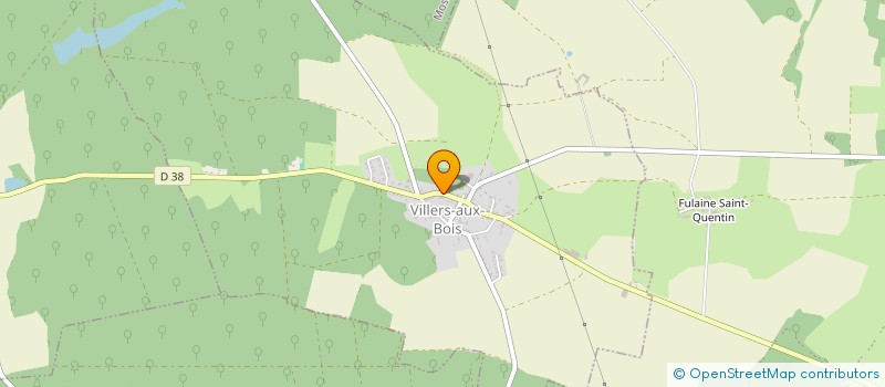 localisation de l'entreprise MONSIEUR DIMITRI MICHEL  VILLERS-AUX-BOIS