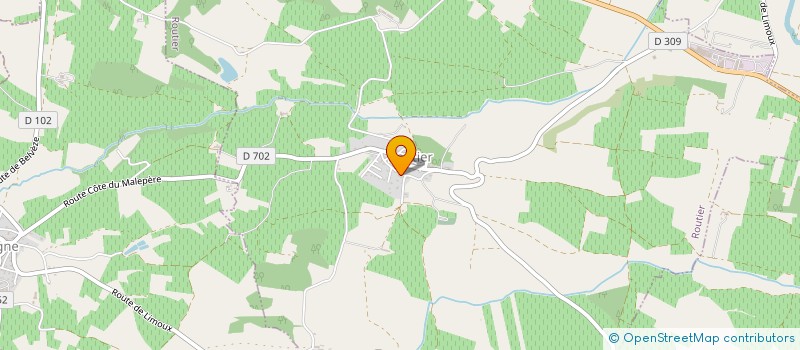 localisation de l'entreprise MONSIEUR DIMITRI MILET  ROUTIER