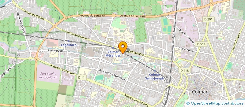 localisation de l'entreprise MONSIEUR DIMITRI MONIOUKOV à COLMAR