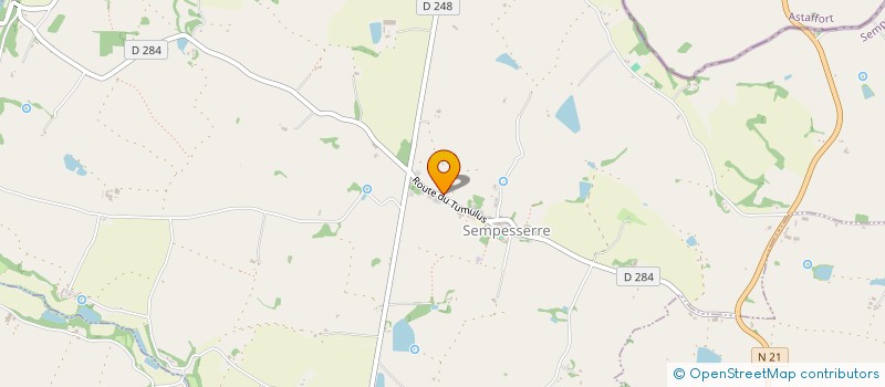 localisation de l'entreprise MONSIEUR DIMITRI MONTAGNER  SEMPESSERRE