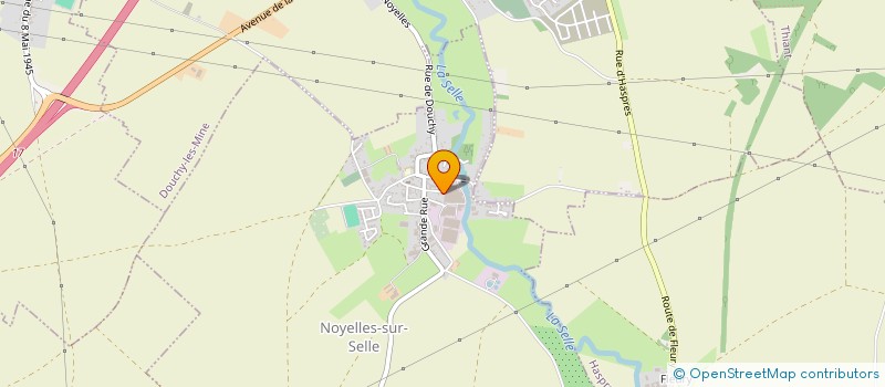 localisation de l'entreprise MONSIEUR DIMITRI MONTUELLE  NOYELLES-SUR-SELLE